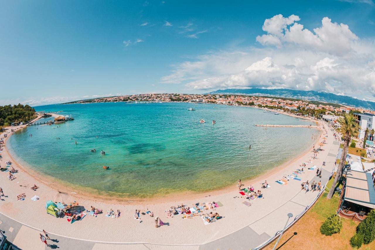 Kaneo Beach Hotel Novalja Eksteriør bilde